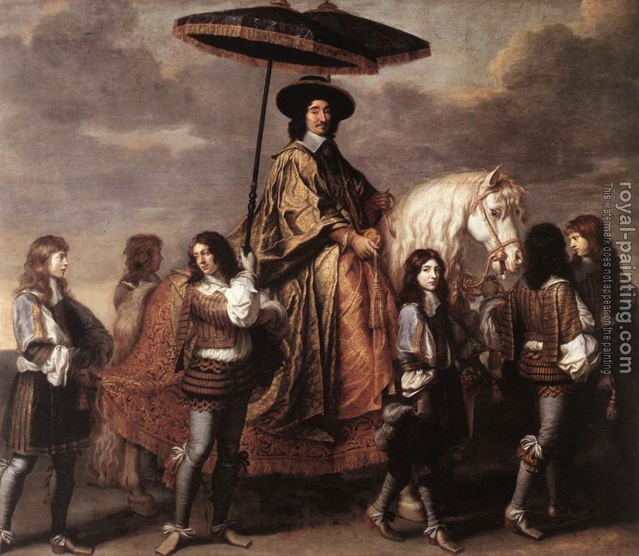 Charles Le Brun : Chancellor Seguier at the Entry of Louis XIV into Paris